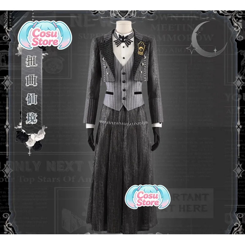 Women'S Fashion Vest Tops - Twisted Wonderland Vil Schoenheit Cosplay Costume