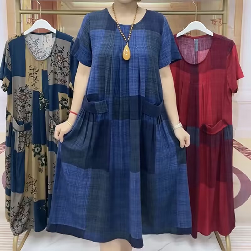 Summer Large Size Cotton Linen - Women Fashion Over The Years ulasan dan harga