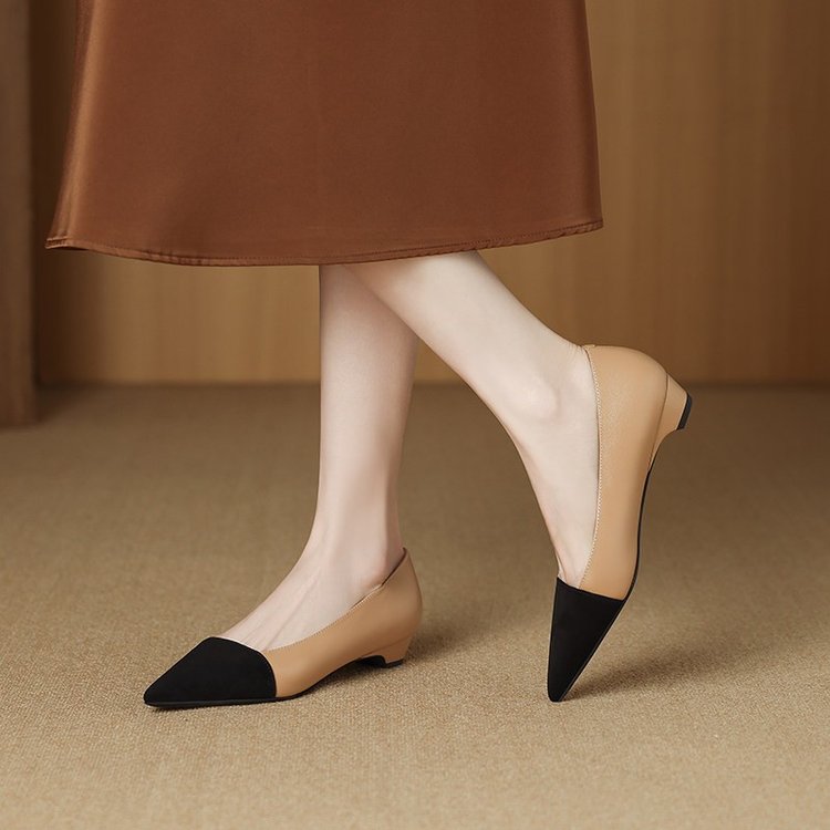 French ladies' high-heeled sho - Women'S Fashion Shoes ulasan dan harga