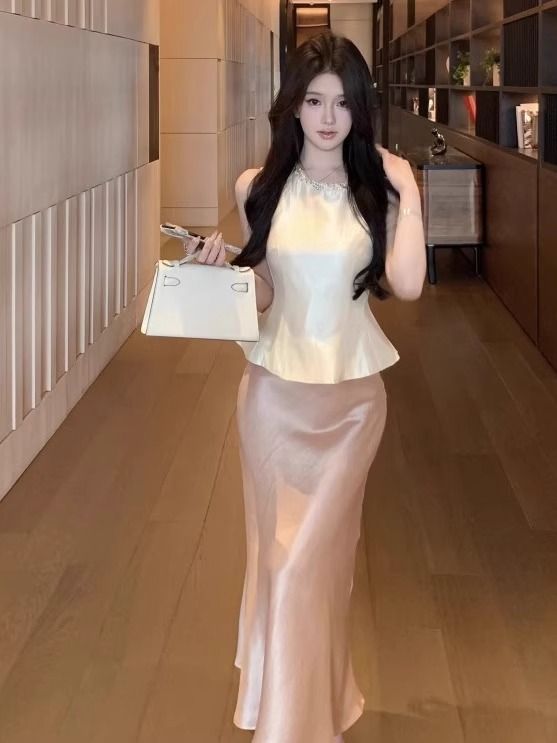 New High End Summer Elegant Wo - Women'S Fashion Vest Tops ulasan dan harga