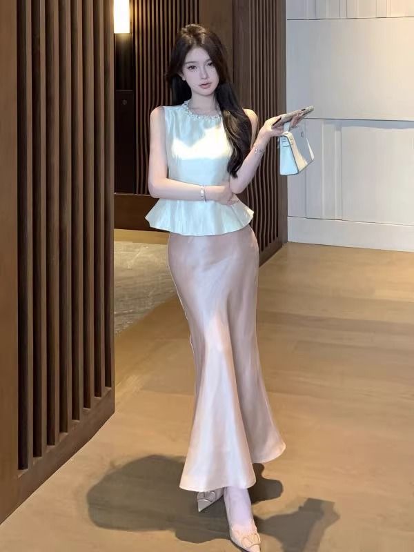 New High End Summer Elegant Wo - Women'S Fashion Vest Tops ulasan dan harga