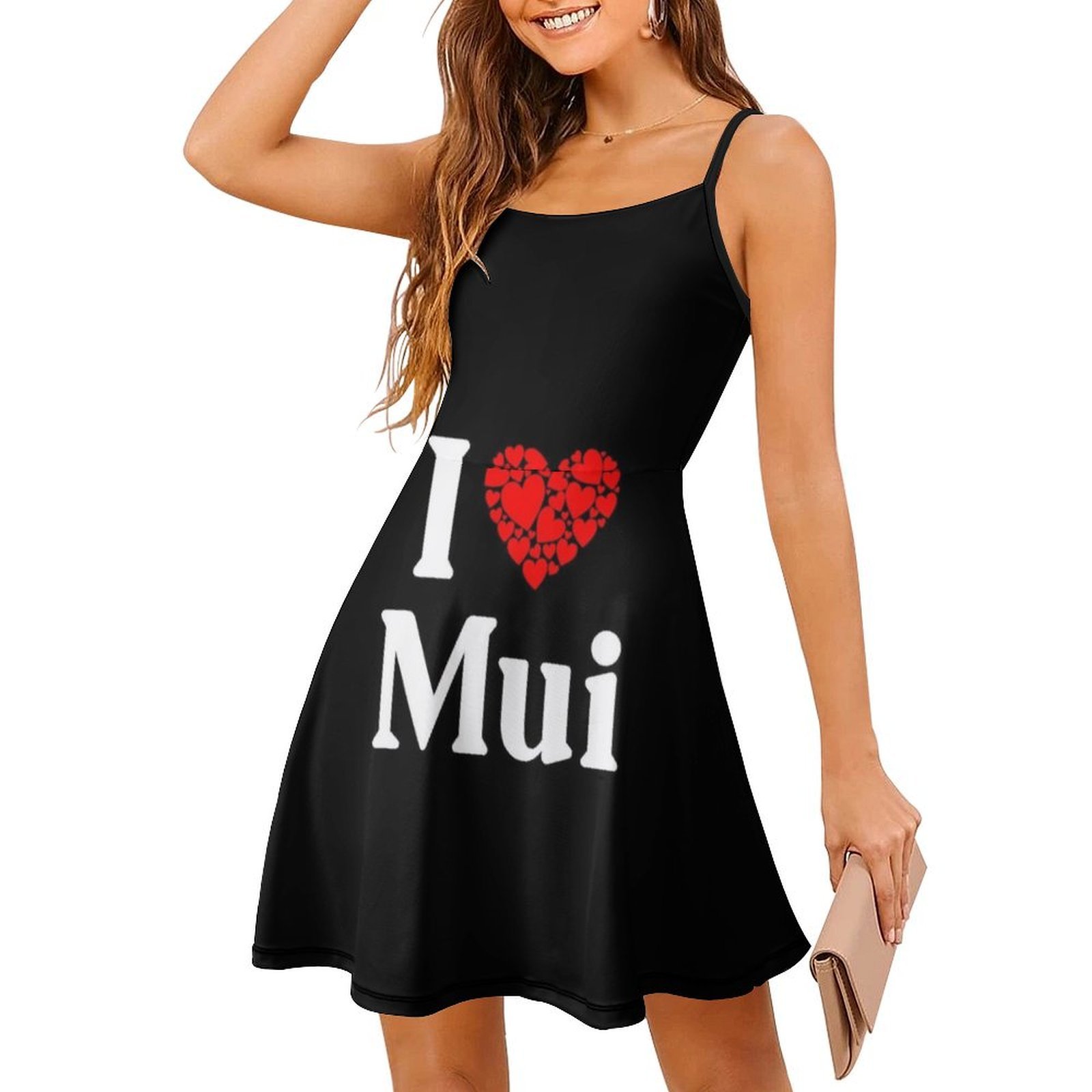 Mui Heart-I Love Mui Boho Chic - Women Fashion Dress Names ulasan dan harga