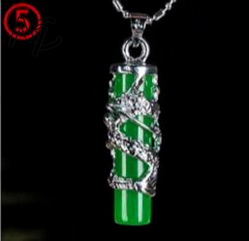 925 Silver Chinese Green Jade  - Women'S Fashion Jewellery ulasan dan harga